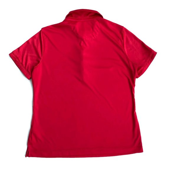 EP Pro Tour Tech Golf Polo Shirt Top Red - Picture 3 of 7